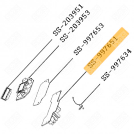 SCHEDA ELETTRONICA DI POTENZA (CODICE N. SS-997651) ROBOT DA CUCINA E CUOCITUTTO - SS-997651, SS997651