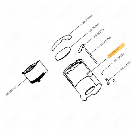 BASE (CODICE N° SS-207897) MACCHINA DA CAFFÃ, CAFFETTIERA - SS-7235007416, SS-207897