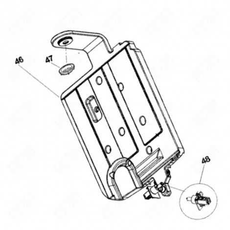 TERMOPROTETTORE (RIFERIMENTO N°48) LAVASTOVIGLIE - C00290464, C00298628