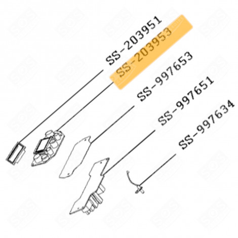 SCHEDA ELETTRONICA CON SCHERMO (CODICE N°SS-203953) ROBOT DA CUCINA E CUOCITUTTO - SS-203953, SS203953