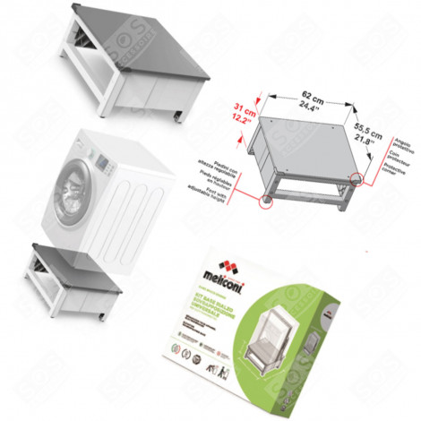 PROLUNGA IN TECNOPOLIMERO E PIASTRA IN LEGNO ACCESSORI E PRODOTTI - 656145