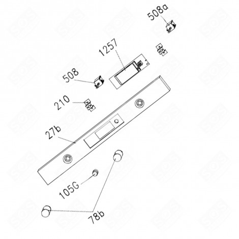 MANOPOLA DI PROGRAMMAZIONE (CODICE 105G) FORNI, FORNELLI ELETTRICI E A GAS - 42805916