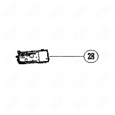 SCHEDA ELETTRONICA, MODULO DI POTENZA LAVATRICE - 1066961, 34011286