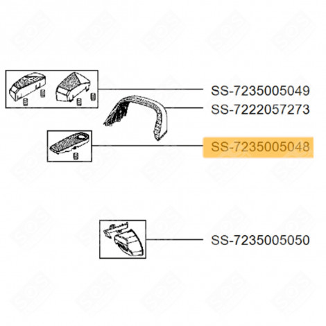 LEVA DI BLOCCO ASPIRAPOLVERE - SS-7235005048, SS7235005048