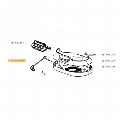 CAVO E FUSIBILE (CODICE SS-993098) VAPORIERE, CUOCITORI A VAPORE - SS-993098, SS993098