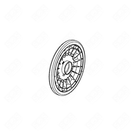 RUOTA ASPIRAPOLVERE - AJW72910001, AJW72910009