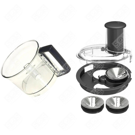 KIT EXPERT SPIRAL + CIOTOLA ROBOT DA CUCINA E CUOCITUTTO - 17501, 17341