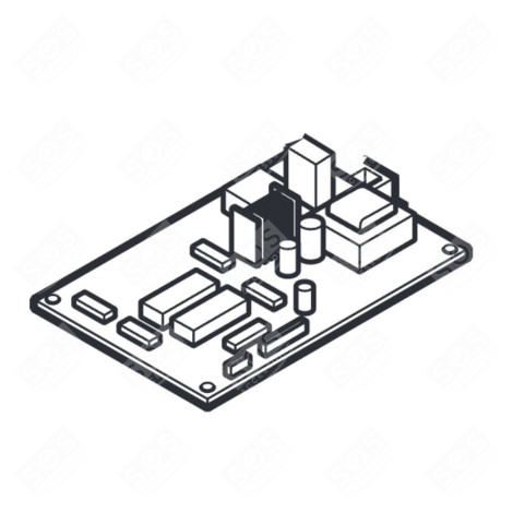 SCHEDA ELETTRONICA FRIGORIFERO, CONGELATORE - EBR31177531