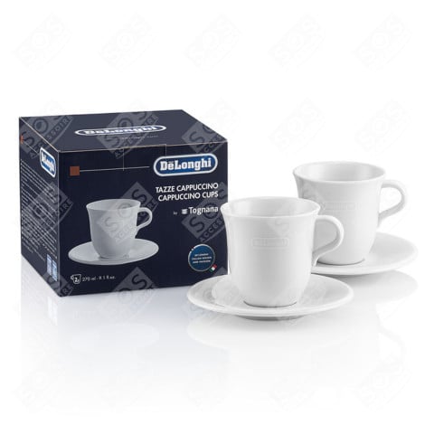 SET DI 2 TAZZE CAPPUCCINO IN CERAMICA DLSC309 MACCHINA DA CAFFÃ, CAFFETTIERA - 5513283731