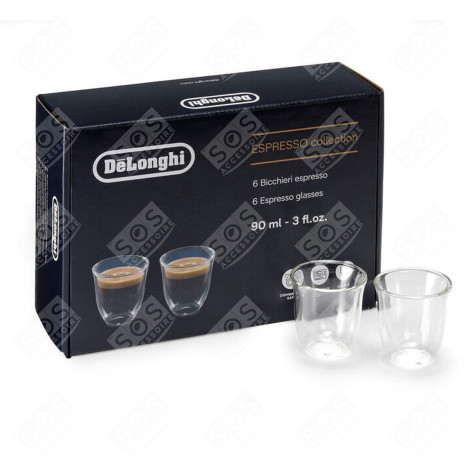 SET DI 6 TAZZE ESSENTIAL COLLECTIONS DLSC300 MACCHINA DA CAFFÃ, CAFFETTIERA - 5513284431