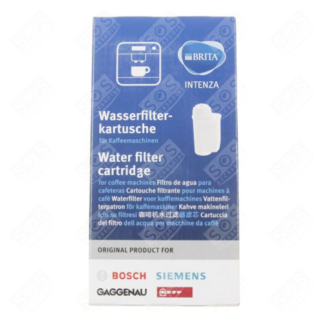 CARTUCCIA FILTRO DELL'ACQUA ORIGINALE MACCHINA DA CAFFÃ, CAFFETTIERA - 00575491, 17000705