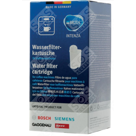 SET DI 6 CARTUCCE FILTRO ACQUA ORIGINALI BRITA INTENZA MACCHINA DA CAFFÃ, CAFFETTIERA - 00575491, 17000705