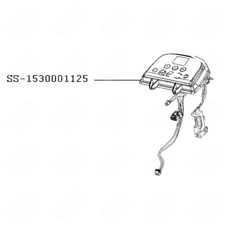 SCHEDA ELETTRONICA FRIGGITRICE - SS-1530001125, SS1530001125