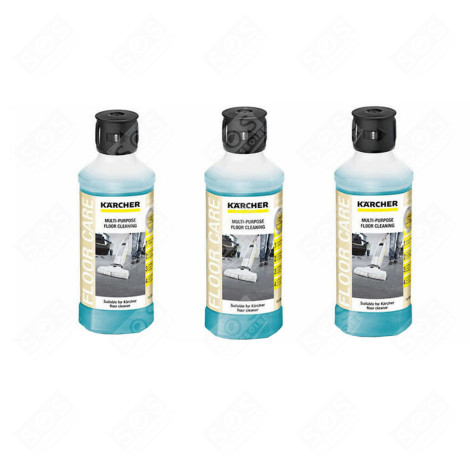 SET DI 3 PRODOTTI DETERGENTI ORIGINALI PER PAVIMENTI UNIVERSALI 500 ML IDROPULITRICI - 62959440, 6.295-944.0