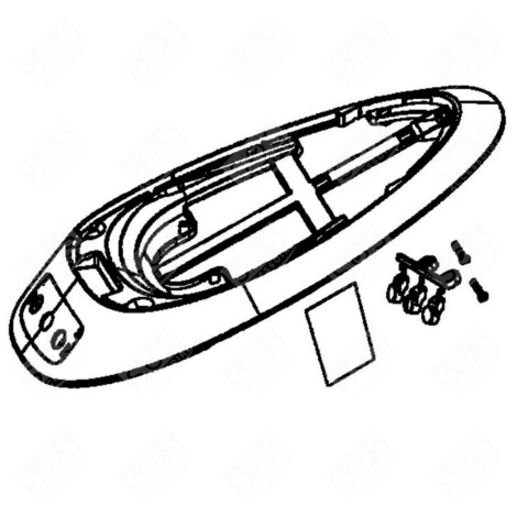 SCATOLA SUPERIORE FERRO DA STIRO, FERRO A VAPORE - FS-9100035854, FS9100035854