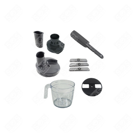 ACCESSORIO COMPLETO PER MIXER QUICKCHEF MOULINEX ROBOT DA CUCINA E CUOCITUTTO - MS-652123, MS-651629