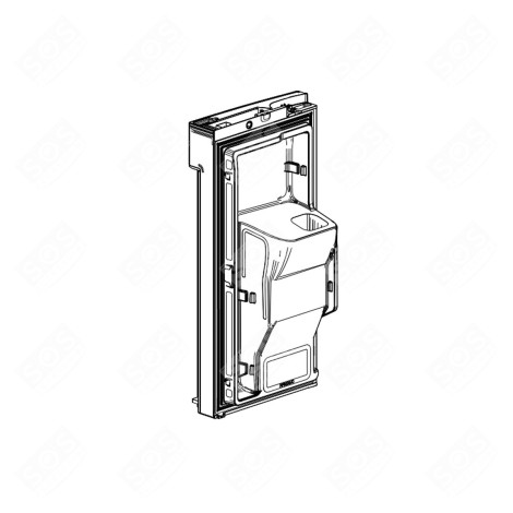 PORTA SUPERIORE SINISTRA (PARTE FRIGORIFERO) FRIGORIFERO, CONGELATORE - DA82-03217E, DA91-04569D