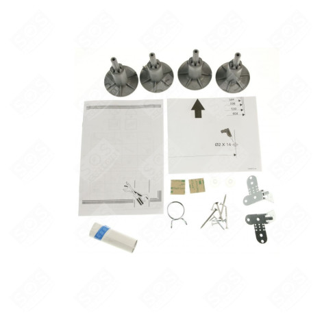 KIT DE MONTAGE PORTE LAVASTOVIGLIE - 1784430081