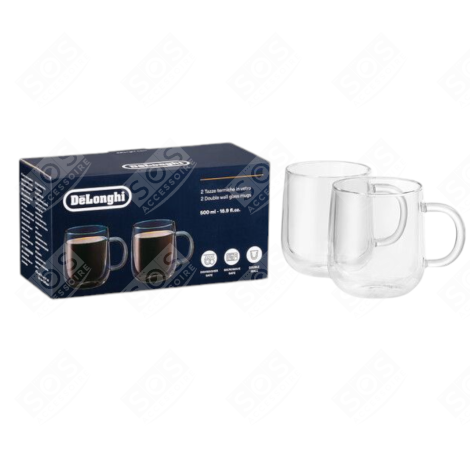 MUGS EN VERRE À DOUBLE PAROI MACCHINA DA CAFFÃ, CAFFETTIERA - AS00006566