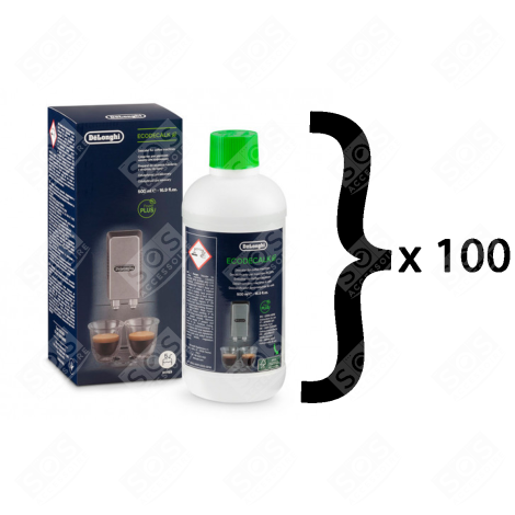 LOT DE 100 DÉTARTRANTS 500ML ECODECALK MACCHINA DA CAFFÃ, CAFFETTIERA - 5513296041, AS00006179