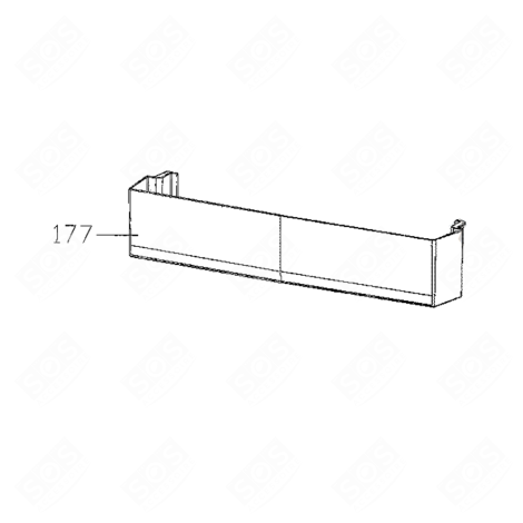 BALCONNET PORTE-BOUTEILLE  FRIGORIFERO, CONGELATORE - 42135839