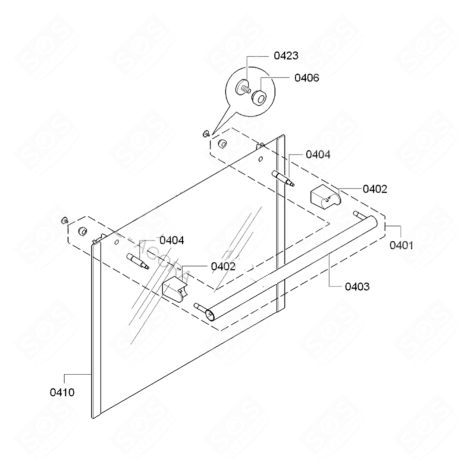 VITRE EXTÉRIEURE FORNI, FORNELLI ELETTRICI E A GAS - 00688342