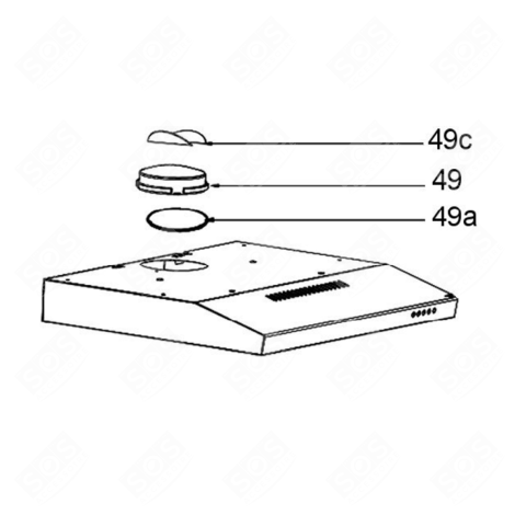 CLAPET ANTIRETOUR (REPÈRE 49C) CAPPA ASPIRANTE - 49027875