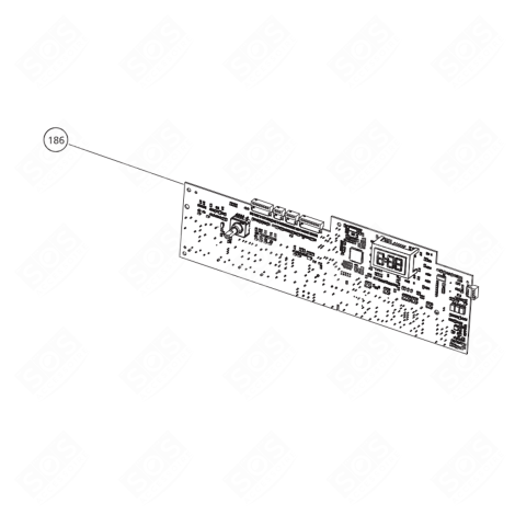 MODULE DE PUISSANCE (REPÈRE 186) ASCIUGATRICE - 2975774201