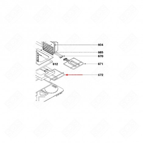 RESISTENZA SOLENOIDE FORNI, FORNELLI ELETTRICI E A GAS - 70X1150