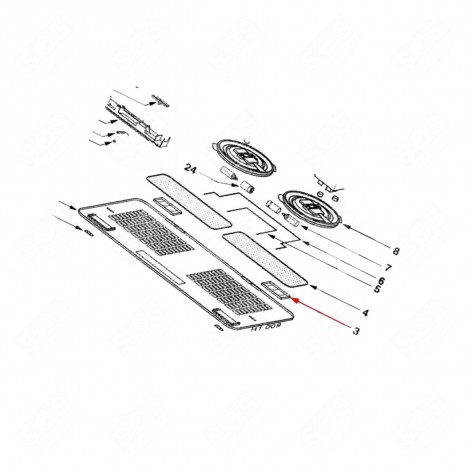 PLAFONIERA CAPPA CAPPA ASPIRANTE - 75X1543