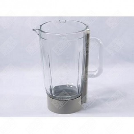 VASO NUDO DEL FRULLATORE / MIXER IN VETRO (GRIGIO) ROBOT DA CUCINA E CUOCITUTTO - KW713084