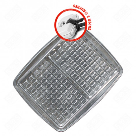 SET 2 PIASTRE PER WAFFLE PIASTRA PER WAFFLE, TOSTAPANE - 30101