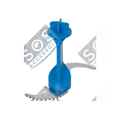 COLTELLO PER GHIACCIO BLU ROBOT DA CUCINA E CUOCITUTTO - MS-651535