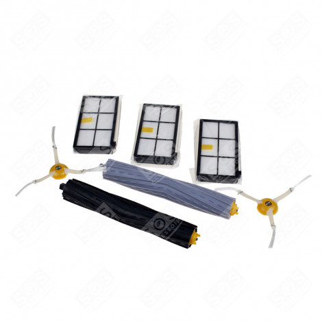 KIT DI SPAZZOLE COMPATIBILI SERIE 800 ROBOT ASPIRAPOLVERI AUTONOMI - 4415866