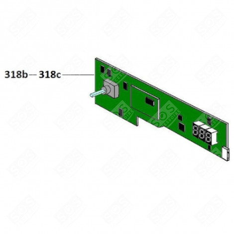 MODULO PROGRAMMATO (CODICE 318B) ASCIUGATRICE - 49042569