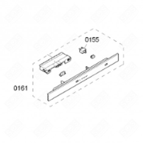 MODULO DI COMANDO PROGRAMMATO (CODICE 0161) FRIGORIFERO, CONGELATORE - 00747599