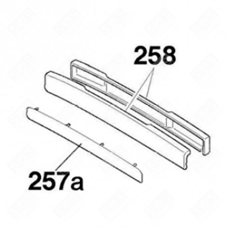 MANIGLIA ANTERIORE (CODICE 258) LAVASTOVIGLIE - 41025566