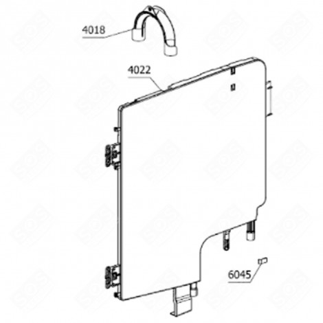 SERBATOIO ACQUA DW40 ELBI-BITRON (RIF. 4022) LAVASTOVIGLIE - 549137