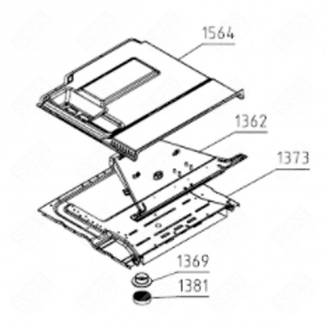 SOFFITTO DEL FORNO BIO 60 NG3 (CODICE 1564) FORNI, FORNELLI ELETTRICI E A GAS - 545495