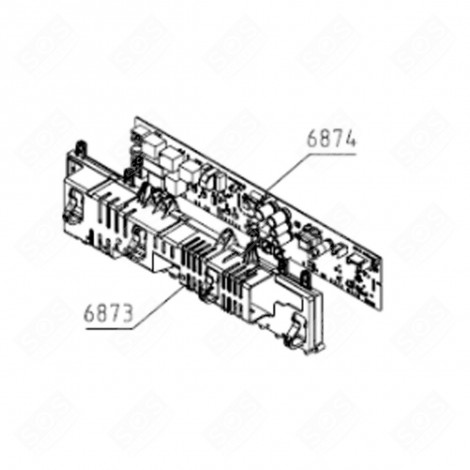 PIASTRA DI POTENZA (CODICE 6874) ASCIUGATRICE - 571875