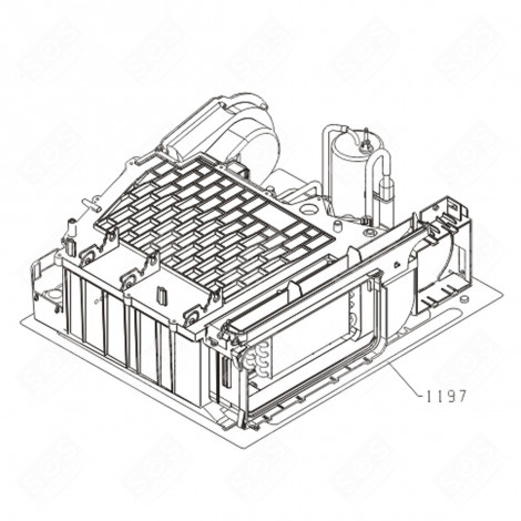 ENS. SISTEMA INFERIORE (CODICE 1197) ASCIUGATRICE - 575684