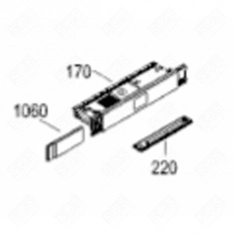 KIT ELETTRONICO PROGRAMMATO (RIFERIMENTO 170) FRIGORIFERO, CONGELATORE - 6140866