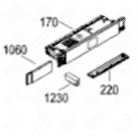 KIT ELETTRONICO DI PROGRAMMAZIONE (CODICE 170) FRIGORIFERO, CONGELATORE - 6140967