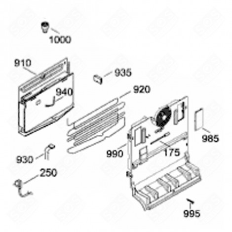 ELEMENTO PREFORMATO (CODICE 935) FRIGORIFERO, CONGELATORE - 8003086