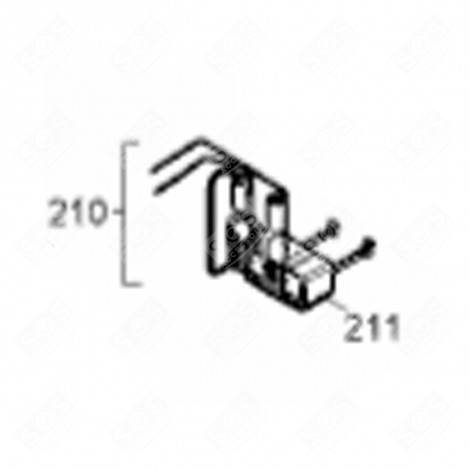 ELETTROVALVOLA (CODICE 210) FRIGORIFERO, CONGELATORE - 9900141