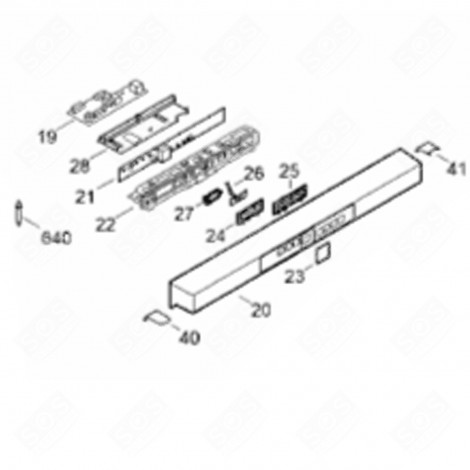 PIASTRA RELÈ MAGNETICO (CODICE 26) FRIGORIFERO, CONGELATORE - 6113443