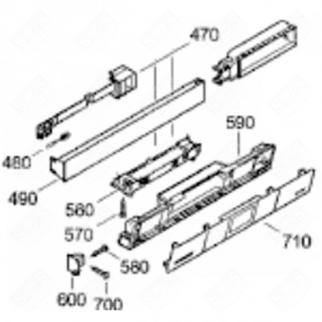 PIASTRA RELÈ MAGNETICO (CODICE 480) FRIGORIFERO, CONGELATORE - 6143505