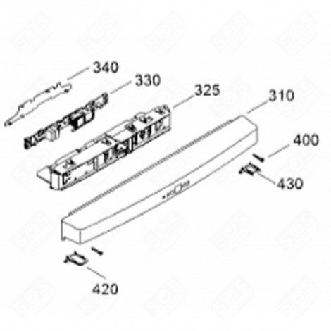 PIASTRA INTEGRALE (CODICE 330) FRIGORIFERO, CONGELATORE - 6146291