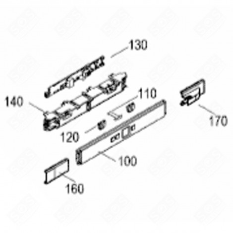 PIASTRA INTEGRALE (CODICE 130) FRIGORIFERO, CONGELATORE - 6146012