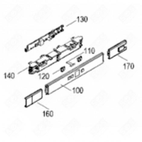 PIASTRA INTEGRALE (CODICE 130) FRIGORIFERO, CONGELATORE - 6146086